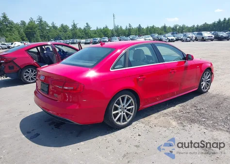 2015 Audi A4 2.0T Premium from USA, damaged, VIN WAUFFAFL6FN038387